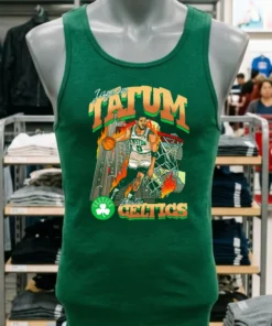 Boston Celtics Basketball Jayson Tatum American Fashion Print Shirt