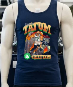 Boston Celtics Basketball Jayson Tatum American Fashion Print Shirt