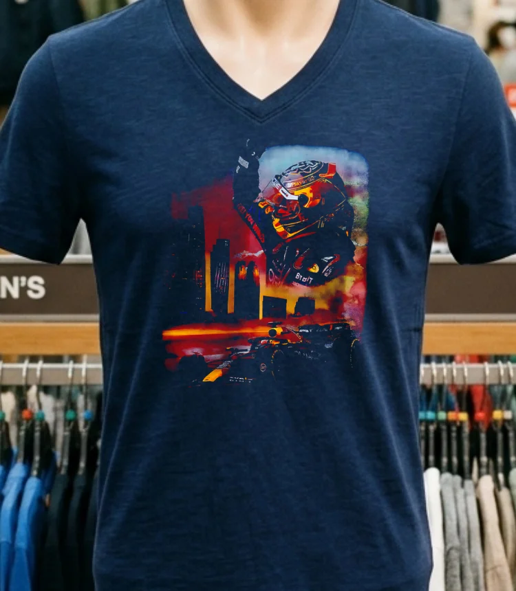 Boxy Heavyweight Oracle Red Bull Racing Graphic Shirt - navy-shirt Boxy Heavyweight Oracle Red Bull Racing Graphic Shirt Navy Shirt 1