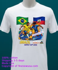 Brazil Vs Haiti World Cup 2026 T Shirt