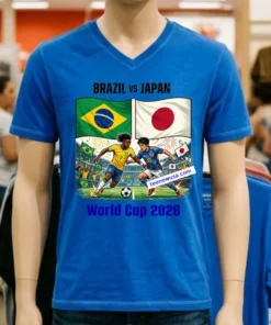 Brazil Vs Japan World Cup 2026 T Shirt