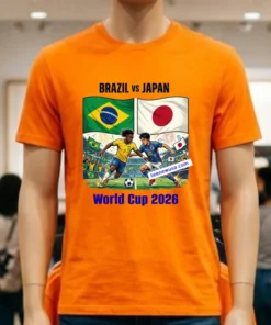 Brazil Vs Japan World Cup 2026 T Shirt