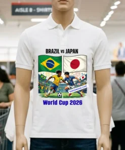 Brazil Vs Japan World Cup 2026 T Shirt