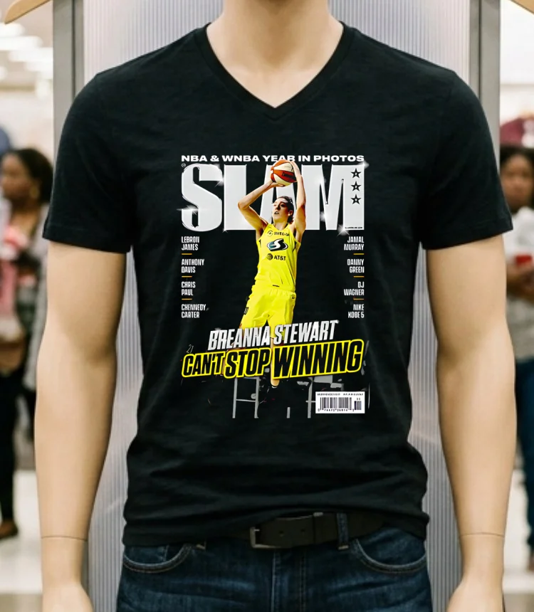 Breanna Stewart Seattle Storm Wnba Slam Shirt - balck-shirt Breanna Stewart Seattle Storm Wnba Slam Shirt Balck Shirt 1