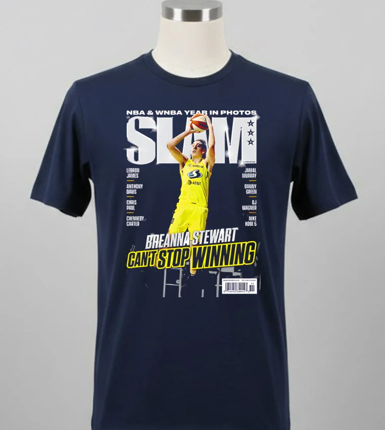 Breanna Stewart Seattle Storm Wnba Slam Shirt Balck Shirt