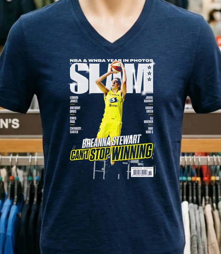 Breanna Stewart Seattle Storm Wnba Slam Shirt - navy-shirt Breanna Stewart Seattle Storm Wnba Slam Shirt Navy Shirt 1