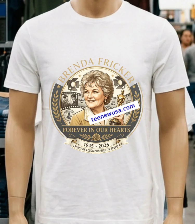 Brenda Fricker Forever In Our Hearts T Shirt - white-t-shirt Brenda Fricker Forever In Our Hearts T Shirt White T Shirt 2