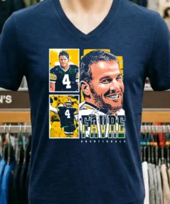 Brett Favre Green Bay Packers Graphic Shirt