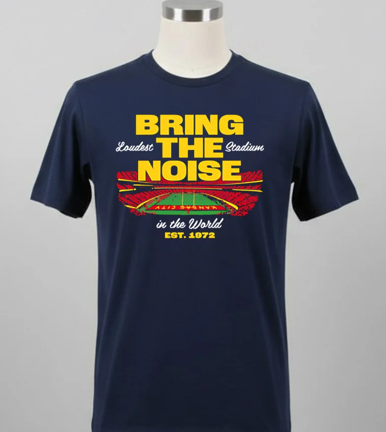 Bring The Noise Loudest Stadium In The World Est 1972 Shirt Balck Shirt