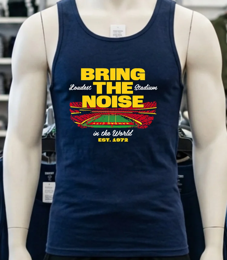 Bring The Noise Loudest Stadium In The World Est 1972 Shirt - navy-shirt Bring The Noise Loudest Stadium In The World Est 1972 Shirt Navy Shirt
