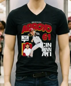 Bronson Arroyo Cincinnati Comic 61 Shirt