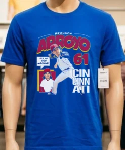 Bronson Arroyo Cincinnati Comic 61 Shirt
