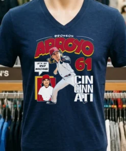 Bronson Arroyo Cincinnati Comic 61 Shirt