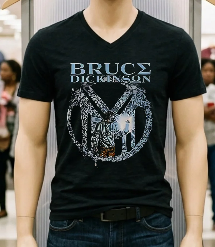 Bruce Dickinson American Tour 2025 Shirt - balck-shirt Bruce Dickinson American Tour 2025 Shirt Balck Shirt 1