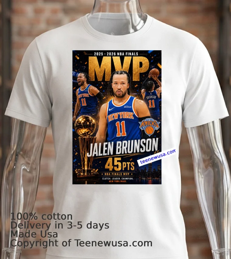 Brunson Is Your Finals Mvp T Shirt White T Shirt 2