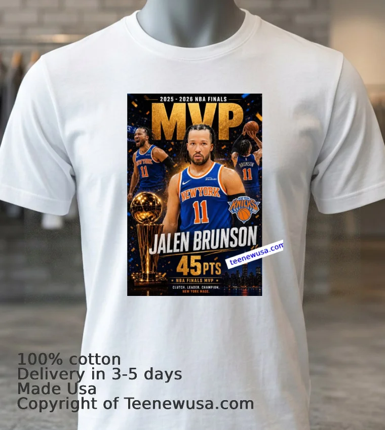 Brunson Is Your Finals Mvp T Shirt - white-t-shirt 3 Brunson Is Your Finals Mvp T Shirt White T Shirt 3