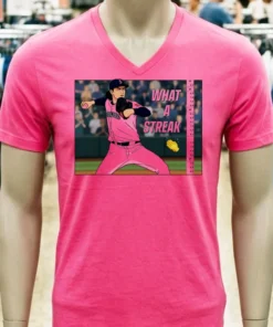 Bryan Woo Seattle Mariners What A Streak Cartoon Shirt