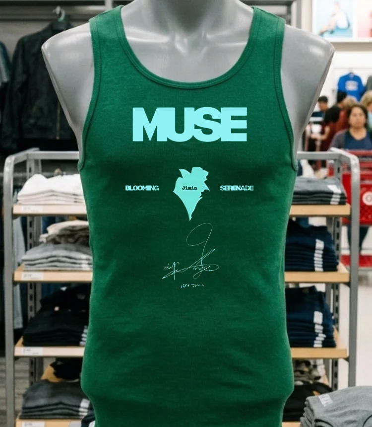 Bts Park Jimin Muse Baseball Kpop Fan Shirt - green-shirt Bts Park Jimin Muse Baseball Kpop Fan Shirt Green Shirt