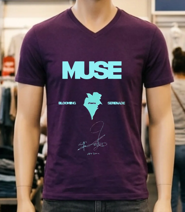 Bts Park Jimin Muse Baseball Kpop Fan Shirt - purple-shirt Bts Park Jimin Muse Baseball Kpop Fan Shirt Purple Shirt