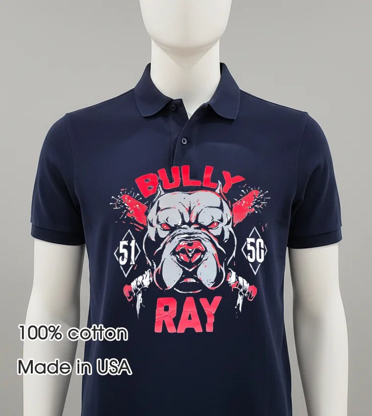 Bubba Ray Dudley 5150 Dog Shirt - navy-shirt Bubba Ray Dudley 5150 Dog Shirt Navy Shirt 1