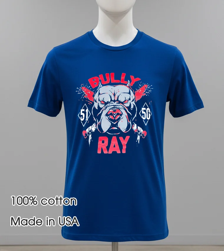Bubba Ray Dudley 5150 Dog Shirt - navy-shirt Bubba Ray Dudley 5150 Dog Shirt Navy Shirt