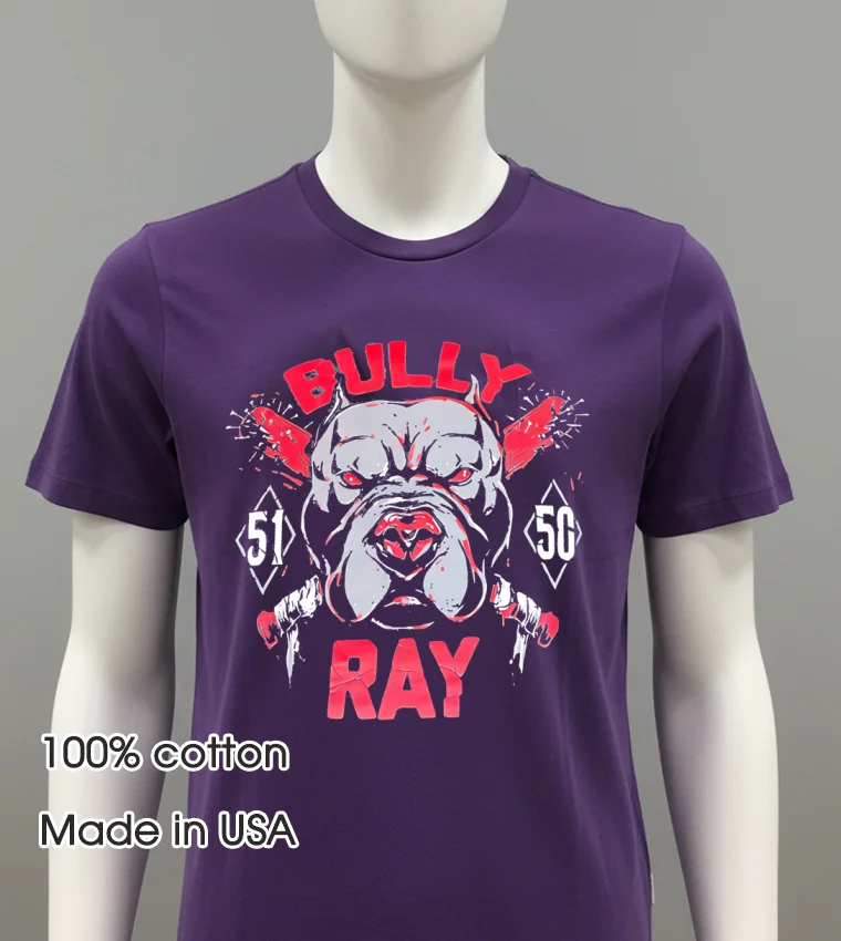 Bubba Ray Dudley 5150 Dog Shirt - purple-shirt Bubba Ray Dudley 5150 Dog Shirt Purple Shirt 1
