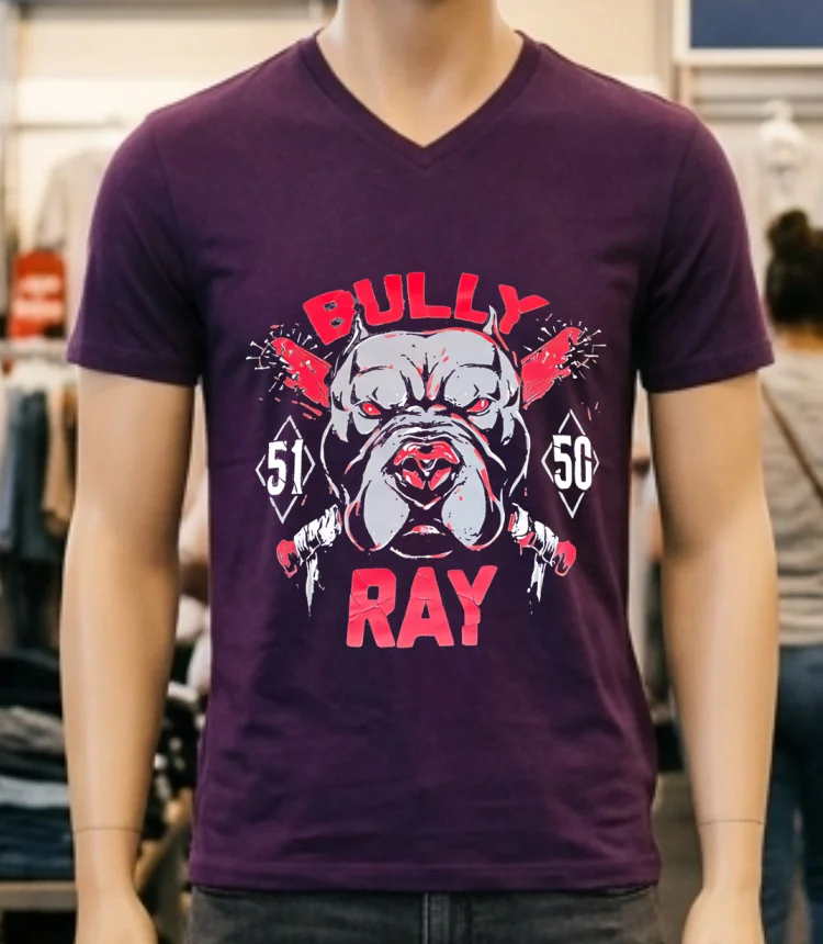 Bubba Ray Dudley 5150 Dog Shirt - purple-shirt Bubba Ray Dudley 5150 Dog Shirt Purple Shirt