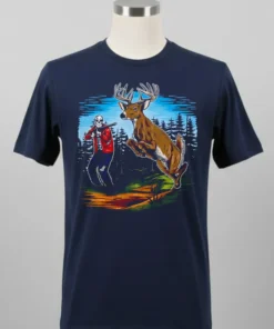 Buck Stops Here Hunter Skeletons Shirt