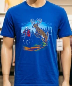 Buck Stops Here Hunter Skeletons Shirt