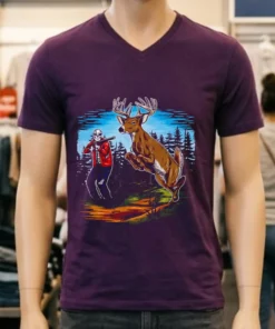 Buck Stops Here Hunter Skeletons Shirt