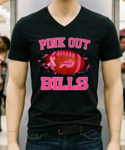 Buffalo Bills Pink Out Ball Shirt