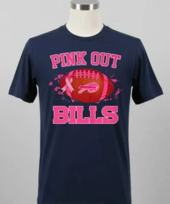 Buffalo Bills Pink Out Ball Shirt