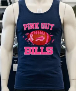 Buffalo Bills Pink Out Ball Shirt