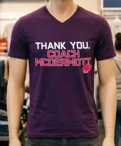 Buffalo Bills Thank You Coach Mcdermott Shirt