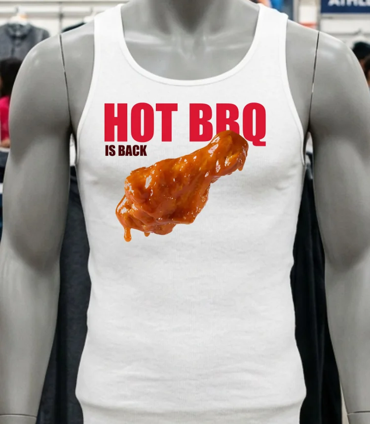 Buffalo Wild Wings Hot Bbq Is Back Shirt - white-t-shirt Buffalo Wild Wings Hot Bbq Is Back Shirt White T Shirt