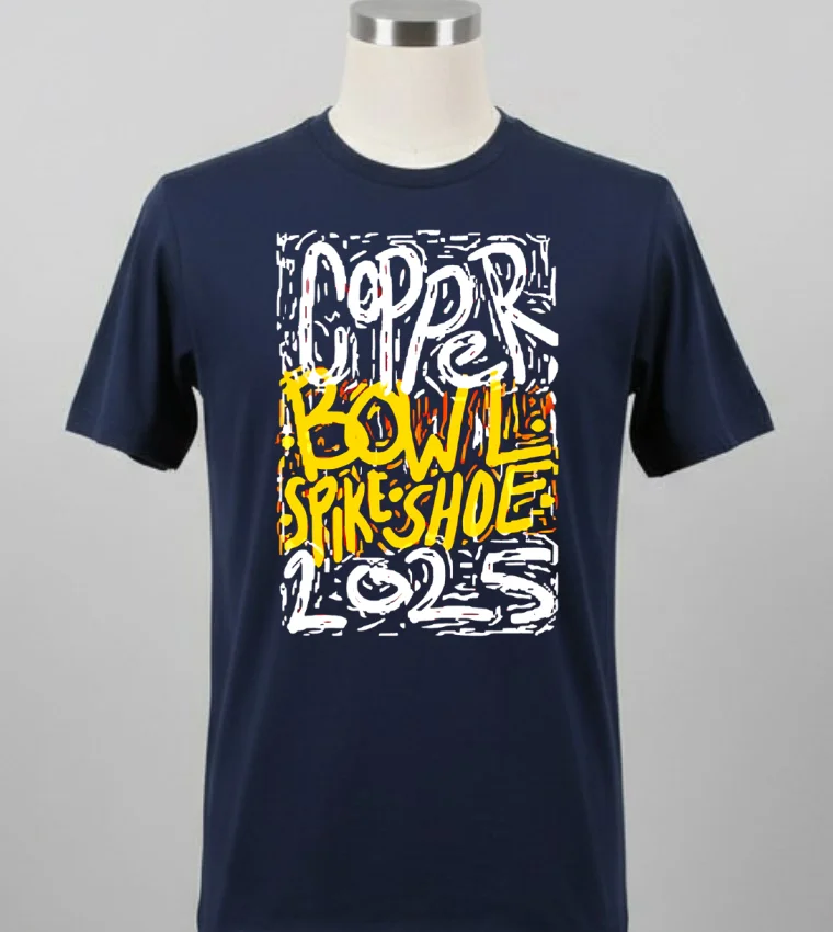 Bulldog Copper Bowl Spike Shoe 2025 Shirt - balck-shirt Bulldog Copper Bowl Spike Shoe 2025 Shirt Balck Shirt
