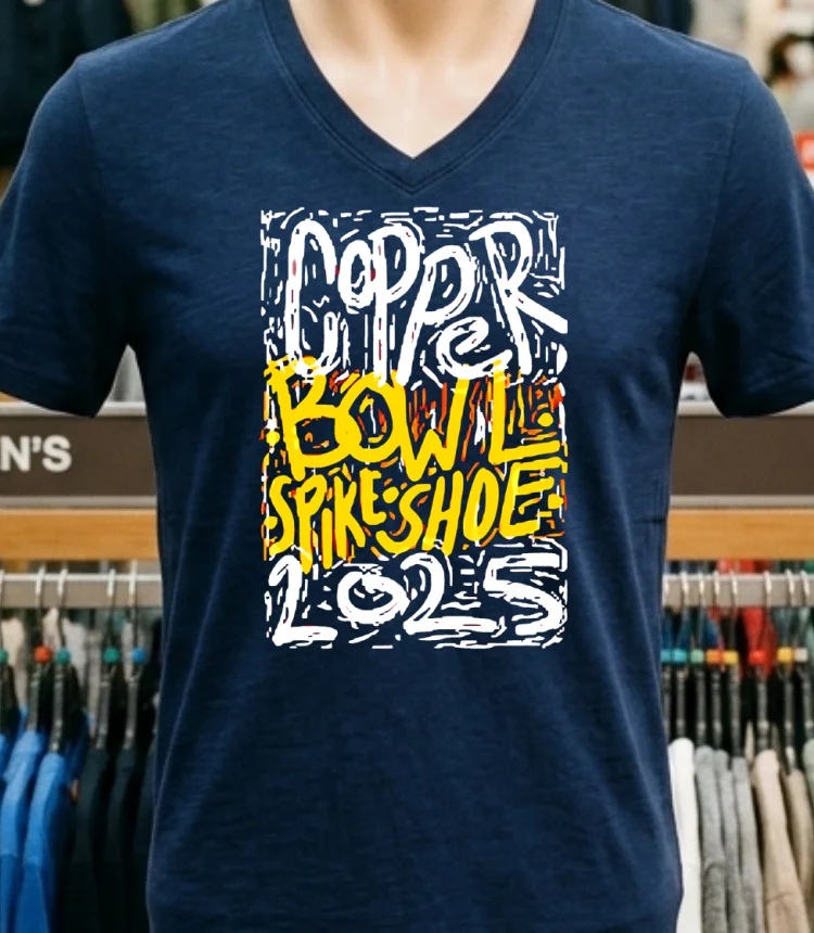 Bulldog Copper Bowl Spike Shoe 2025 Shirt Navy Shirt 1