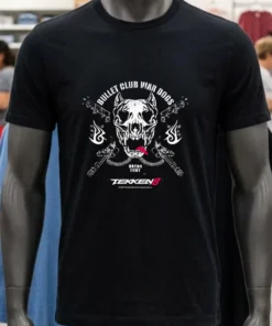 Bullet Club War Dogs X Tekken 8 David Finlay X Bryan Fury Shirt