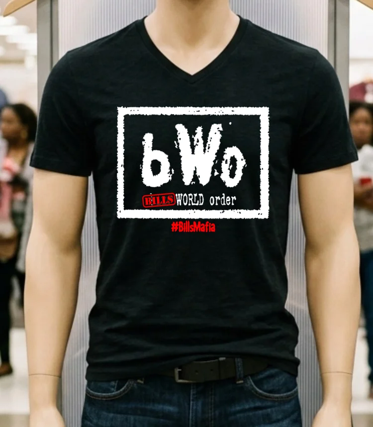 Bwo Bills World Order Bills Mafia Shirt - balck-shirt Bwo Bills World Order Bills Mafia Shirt Balck Shirt 1