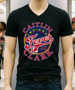 Caitlin Fever 22 Basketball Personalized Logo Indiana Shirt