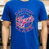 Caitlin Fever 22 Basketball Personalized Logo Indiana Shirt Blue Shirt