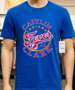 Caitlin Fever 22 Basketball Personalized Logo Indiana Shirt