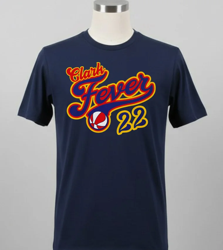 Caitlin Fever #22 Basketball Star Player Indiana Shirt - balck-shirt Caitlin Fever 22 Basketball Star Player Indiana Shirt Balck Shirt