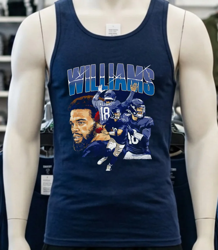 Caleb Williams Chicago Collage Vintage Shirt - navy-shirt Caleb Williams Chicago Collage Vintage Shirt Navy Shirt
