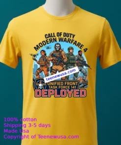 Call Of Duty Modern Warfare 4 T Shirt