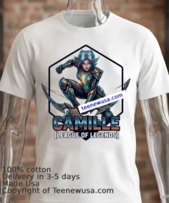 Camille League Of Legends T Shirt White T Shirt 2