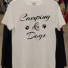 Camping And Dogs Shirt White T Shirt 2