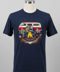 Camping Is In Tents Skeletons Shirt