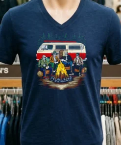 Camping Is In Tents Skeletons Shirt