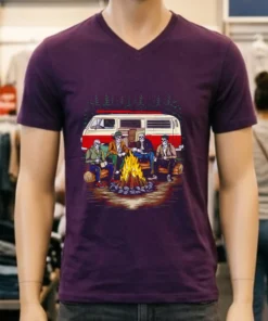 Camping Is In Tents Skeletons Shirt